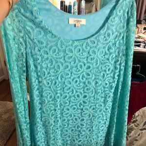 Turquoise dress size small